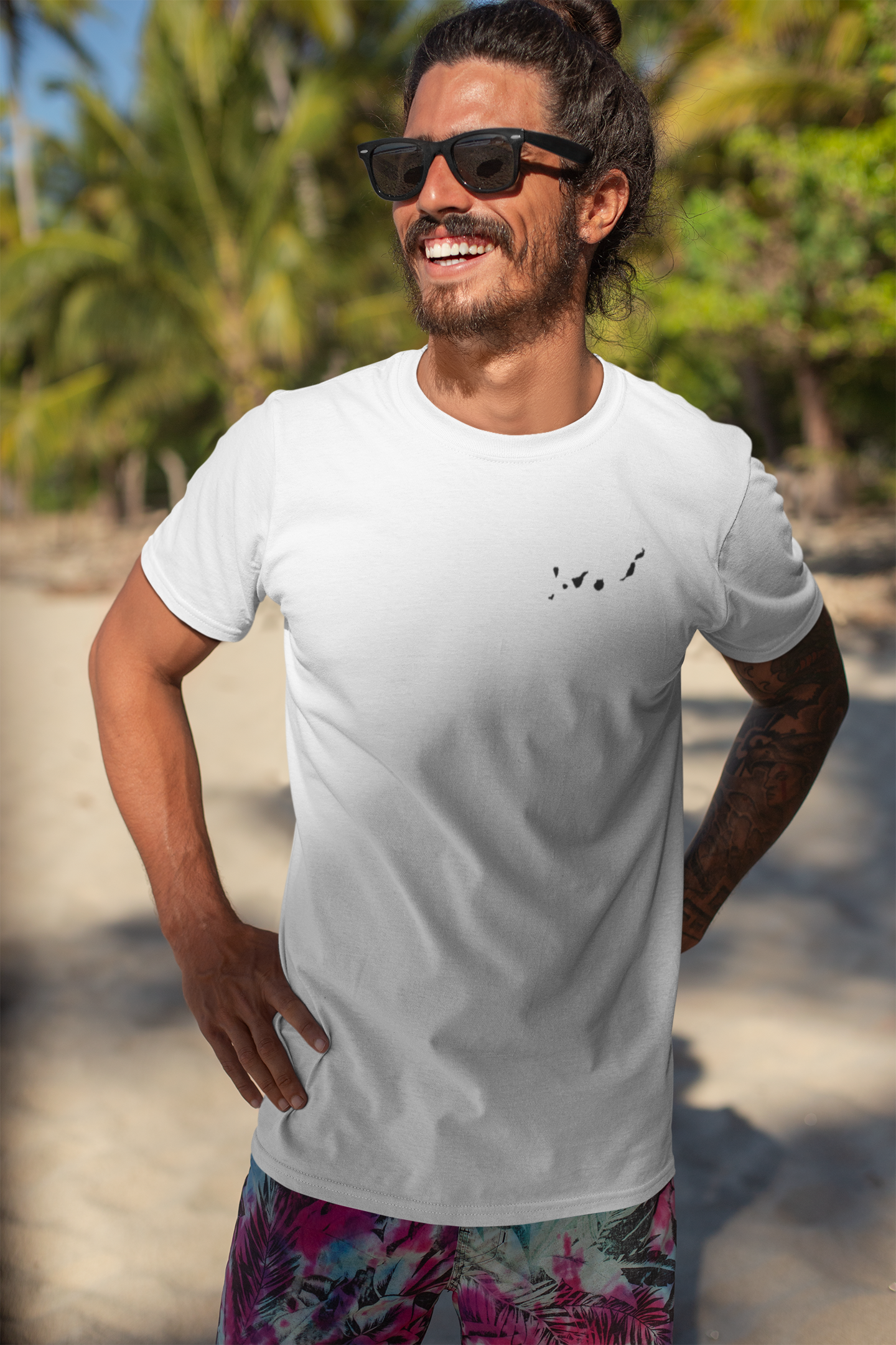 Camiseta Bordada Islas