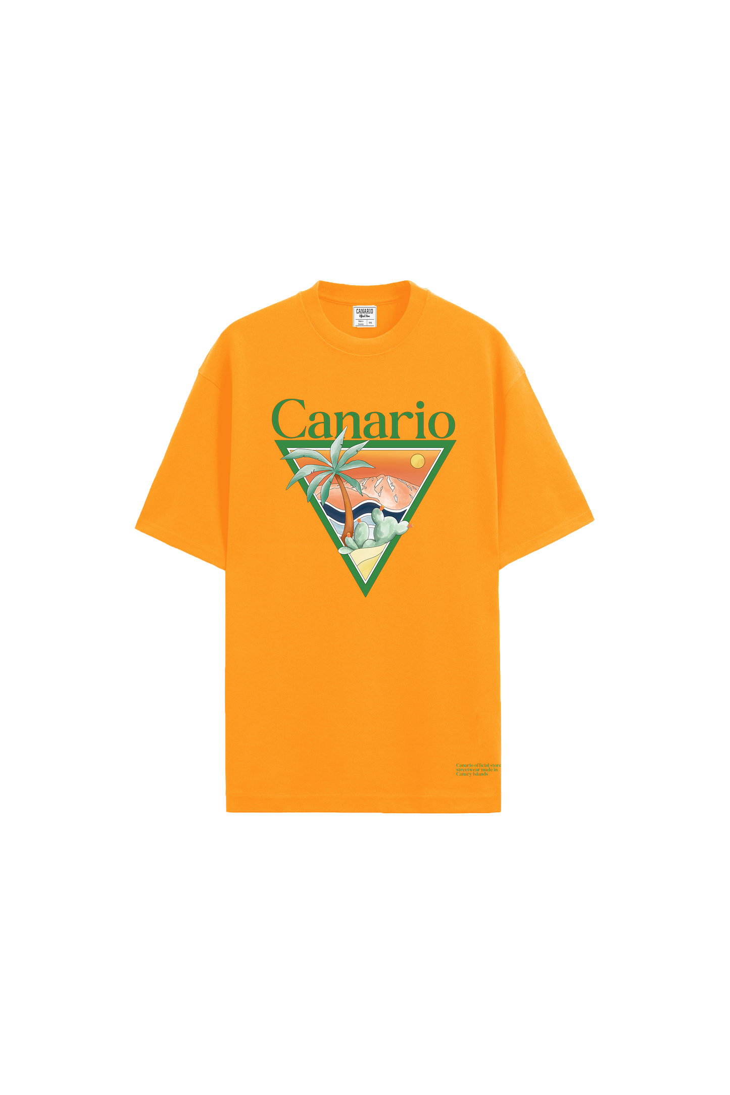 Camiseta oversize Paisaje Canario